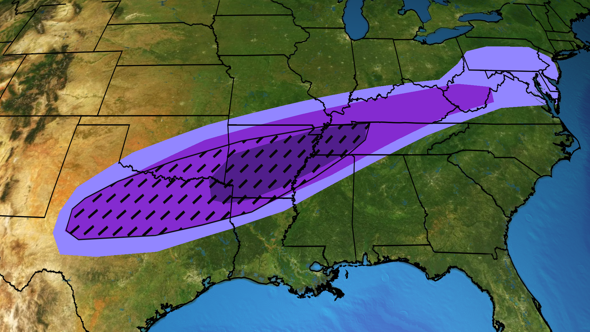 Multiday Severe Outbreak Continues From South To Midwest