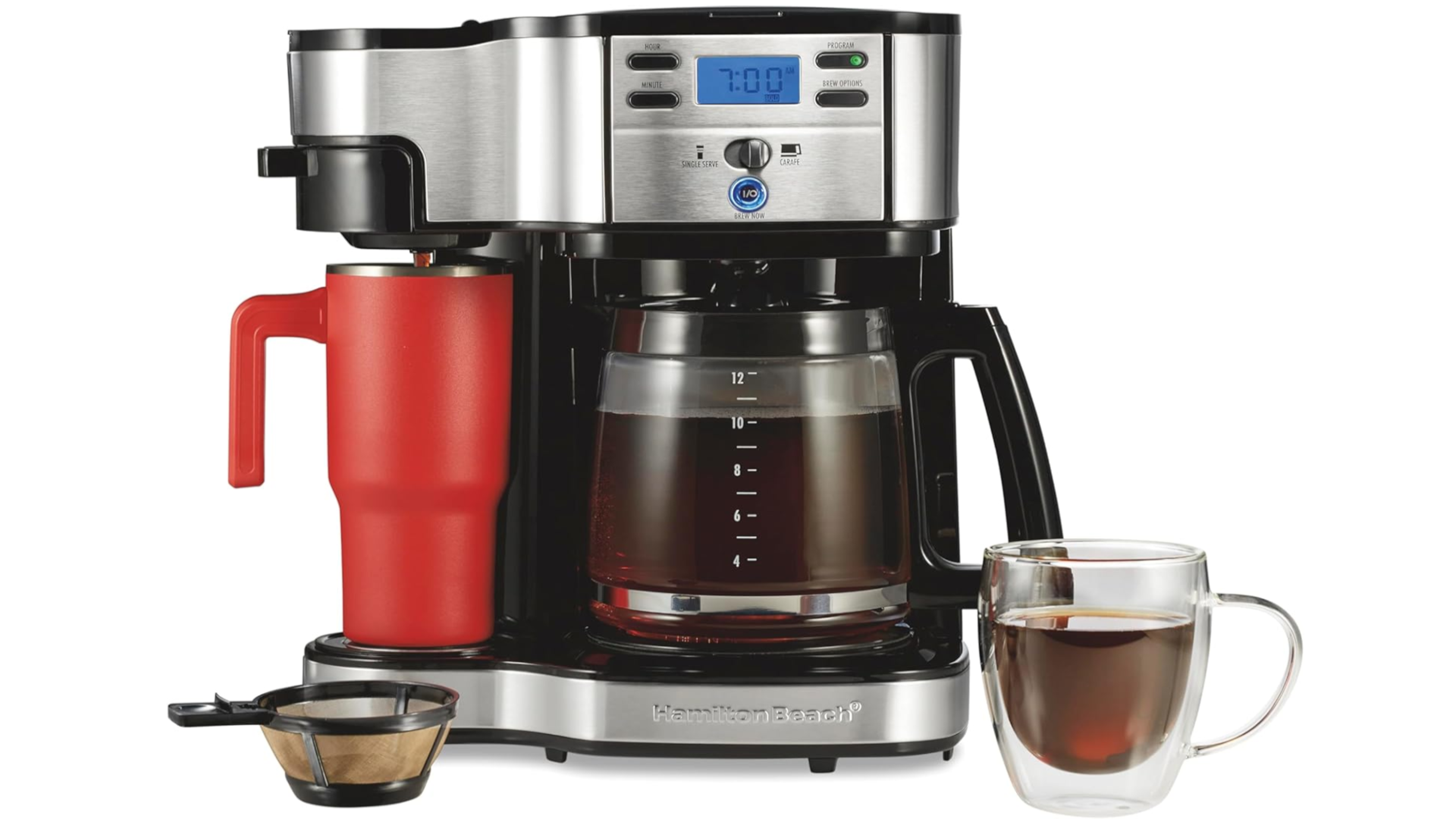Hamilton Beach Programmable Coffee Maker-Amazon