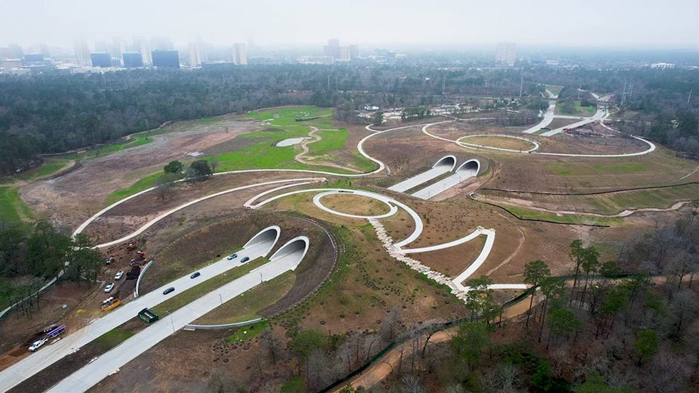 Houston Reunites Memorial Park With Tunnels Over Highway