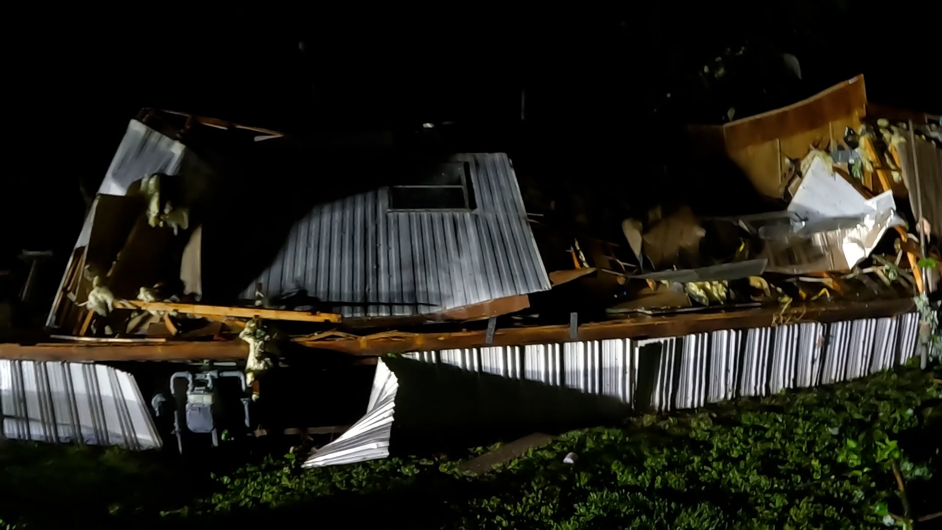 Storms Wreck Homes In Germantown, Illinois