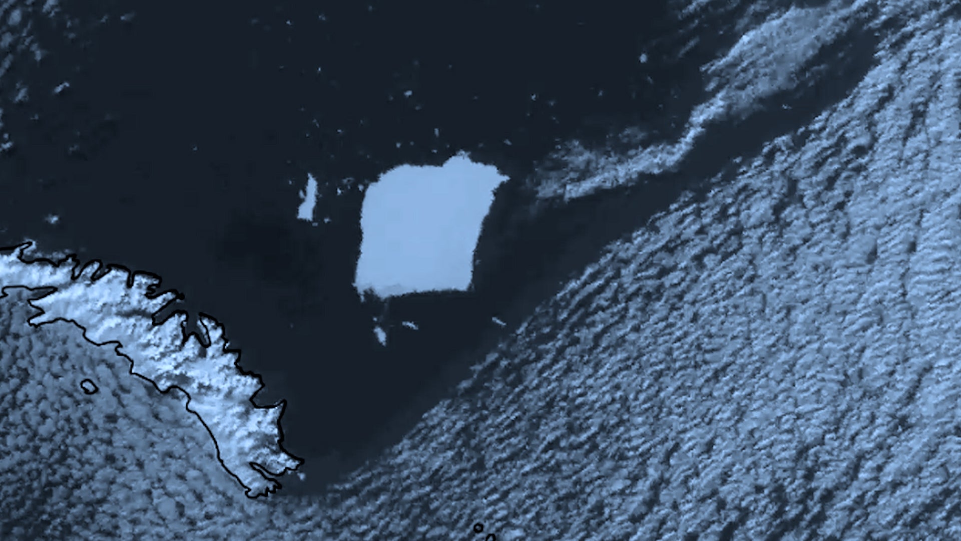 Gone In November? World&rsquo;s Biggest Iceberg Splinters, Melts