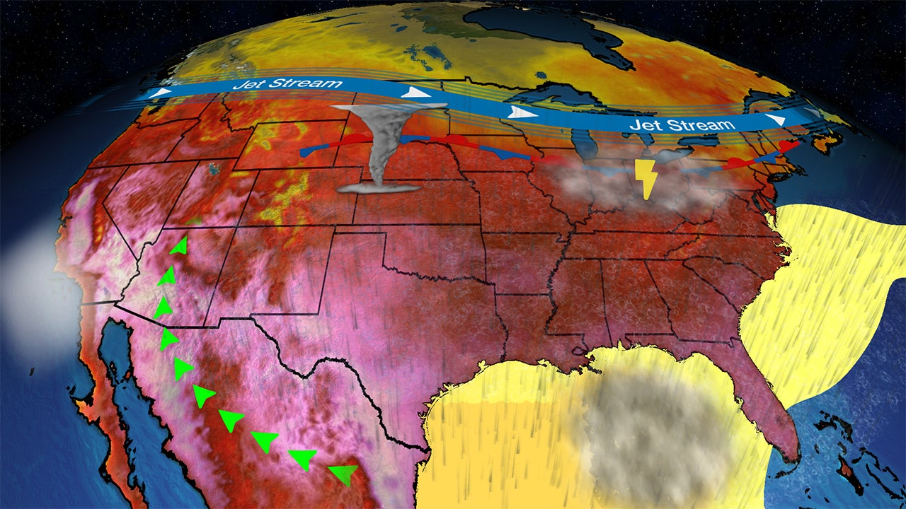 Five Weather Changes Typical In June in America