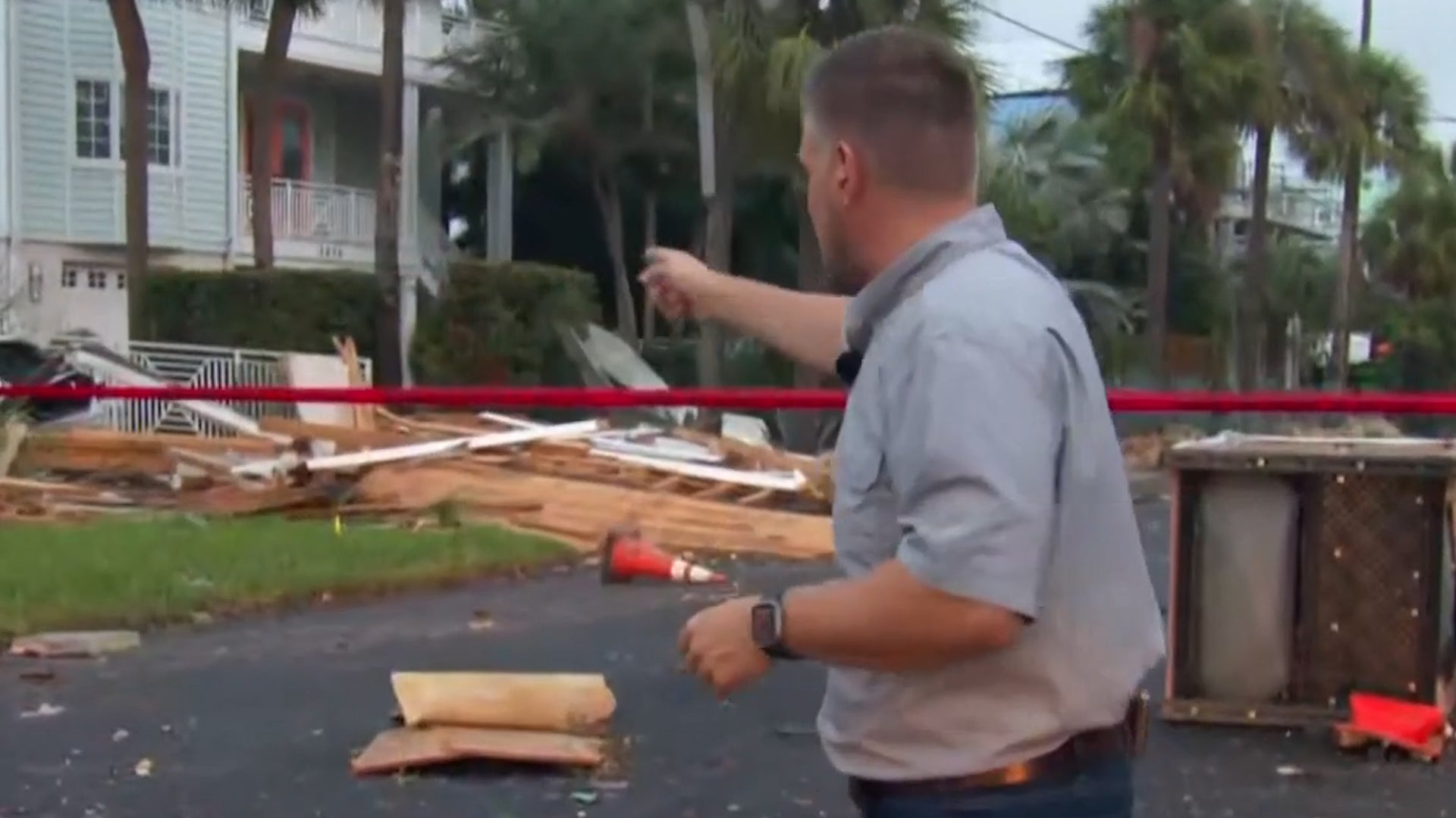 Florida Tornado Damage As Seen By The Weather Channel
