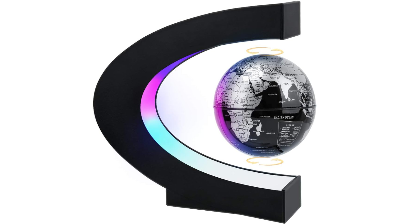 MOKOQI Magnetic Levitating Globe with LED Light
