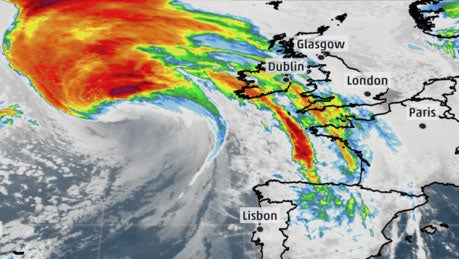 Lorenzo to Hit Ireland and the United Kingdom as a Post-Tropical Cyclone After Battering the Azores With High Winds