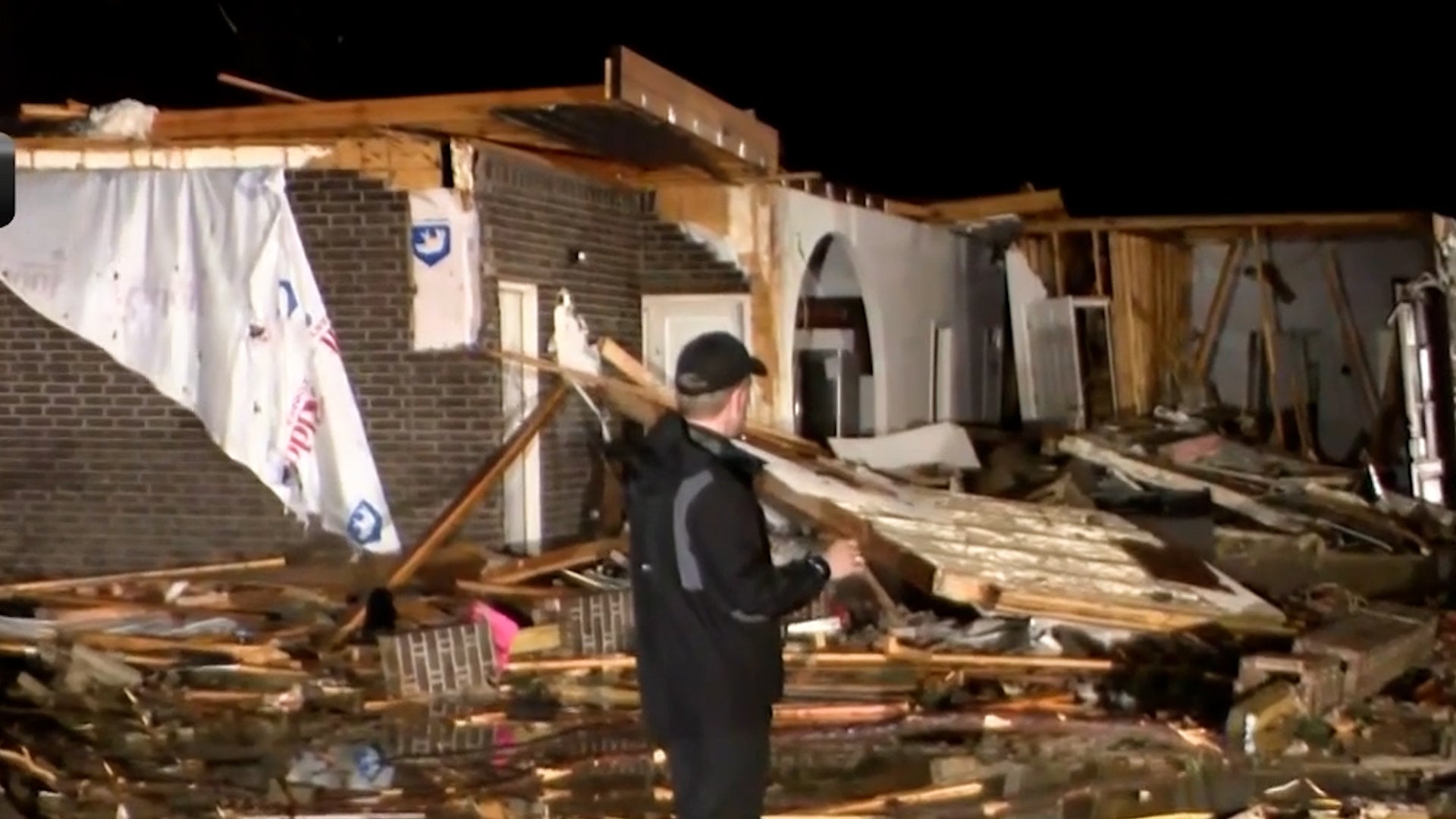 Tornado Causes Widespread Damage In Lake City, Arkansas