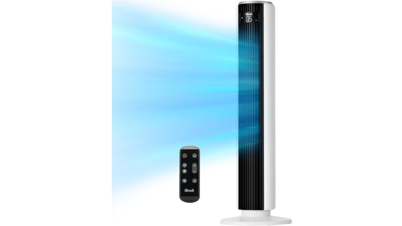 LEVOIT Oscillating Tower Fan For Bedroom