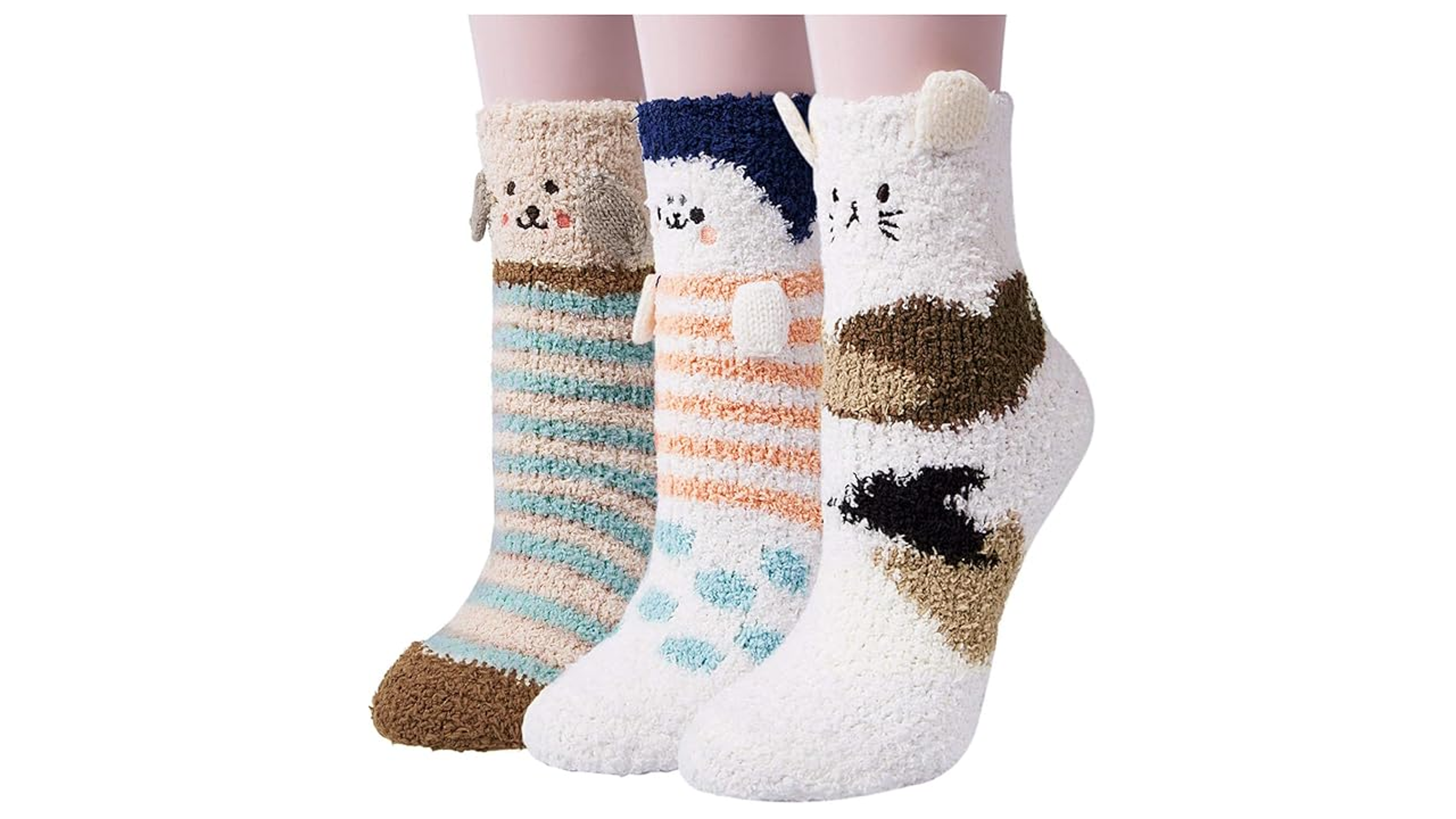 Loritta Cute Animal Socks (3 Pair)