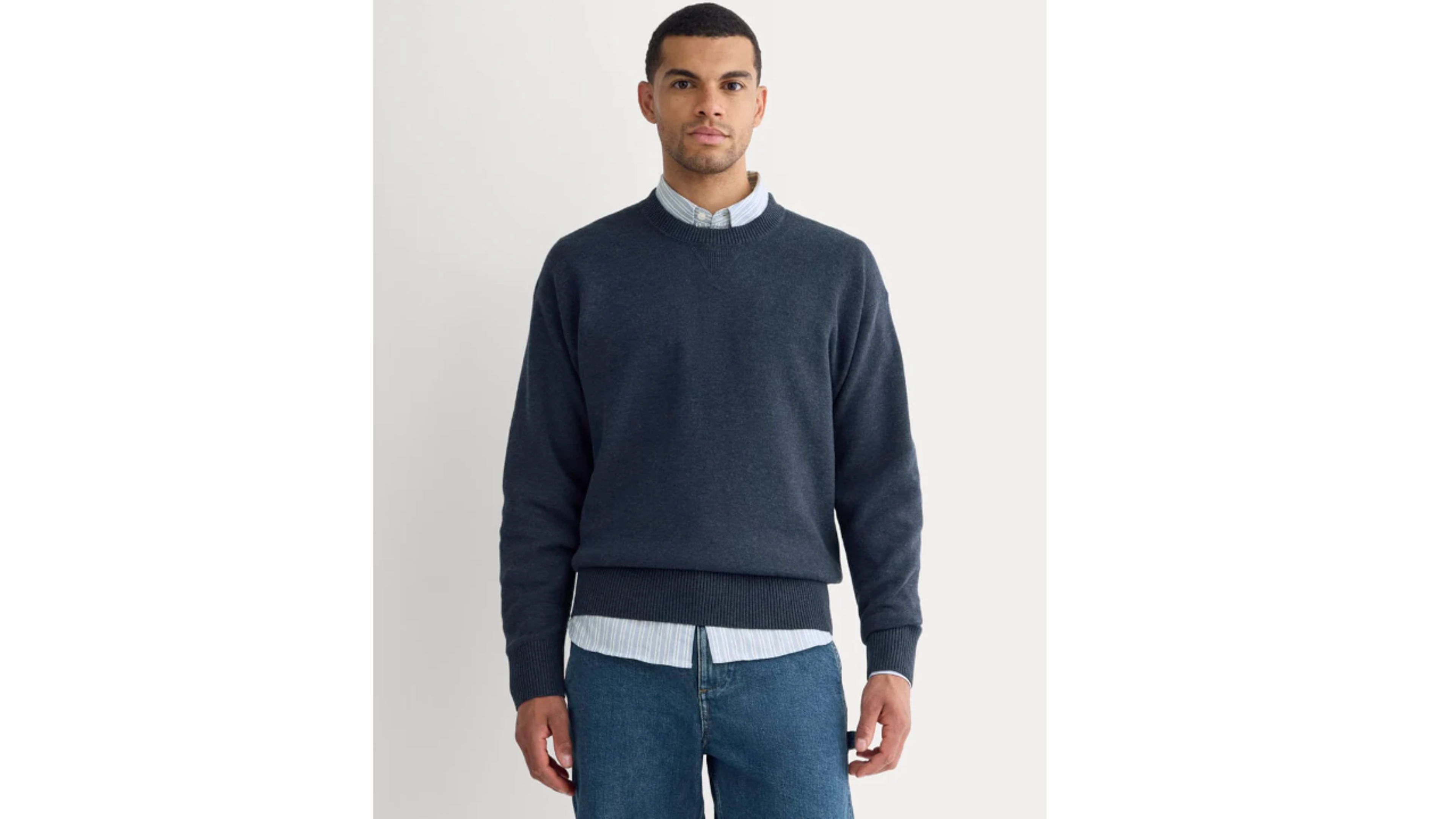 Everlane Luxe Merino Double-Knit Sweater