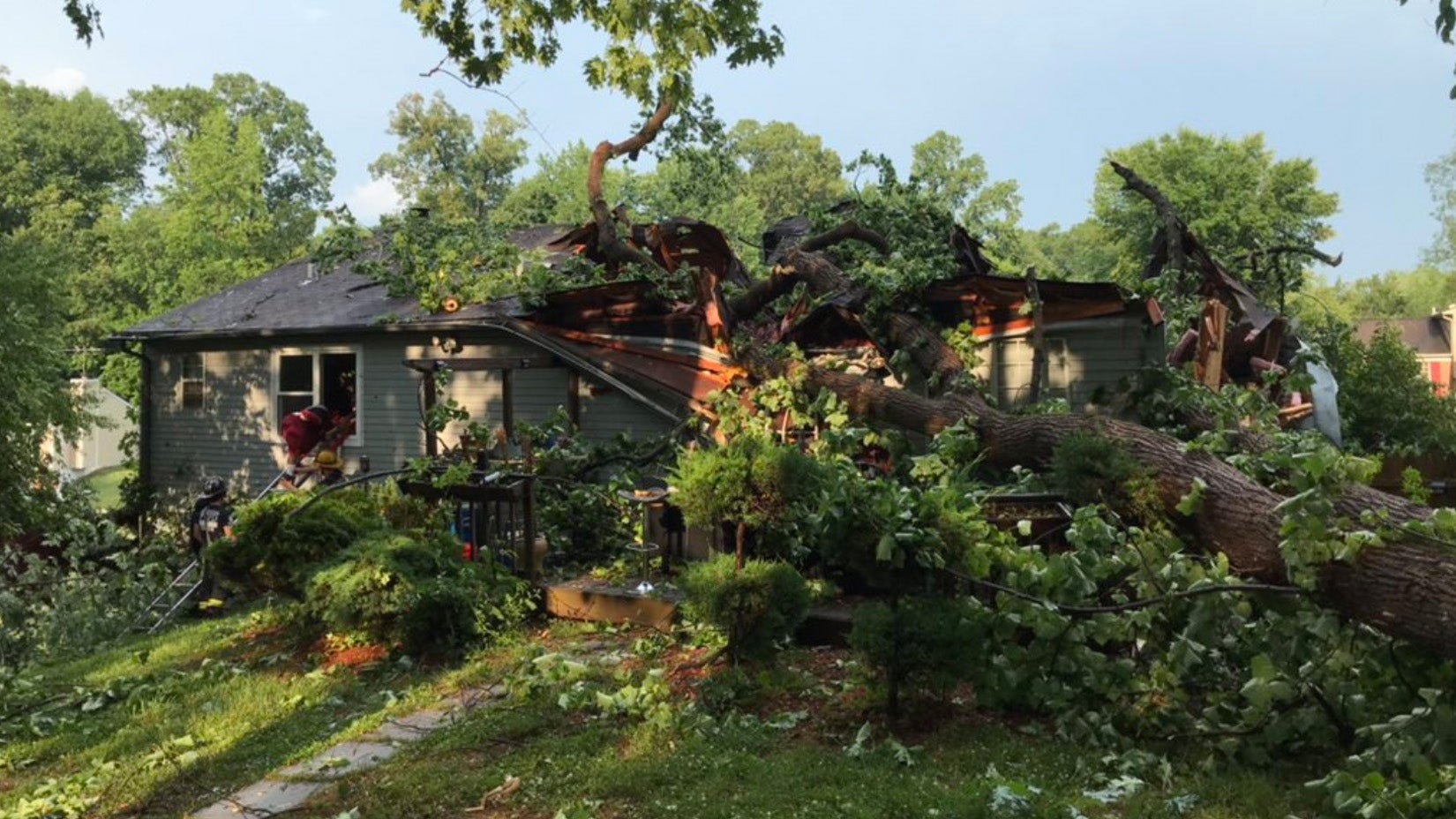 Severe Weather Leaves Damage, Knocks Out Power to Thousands in