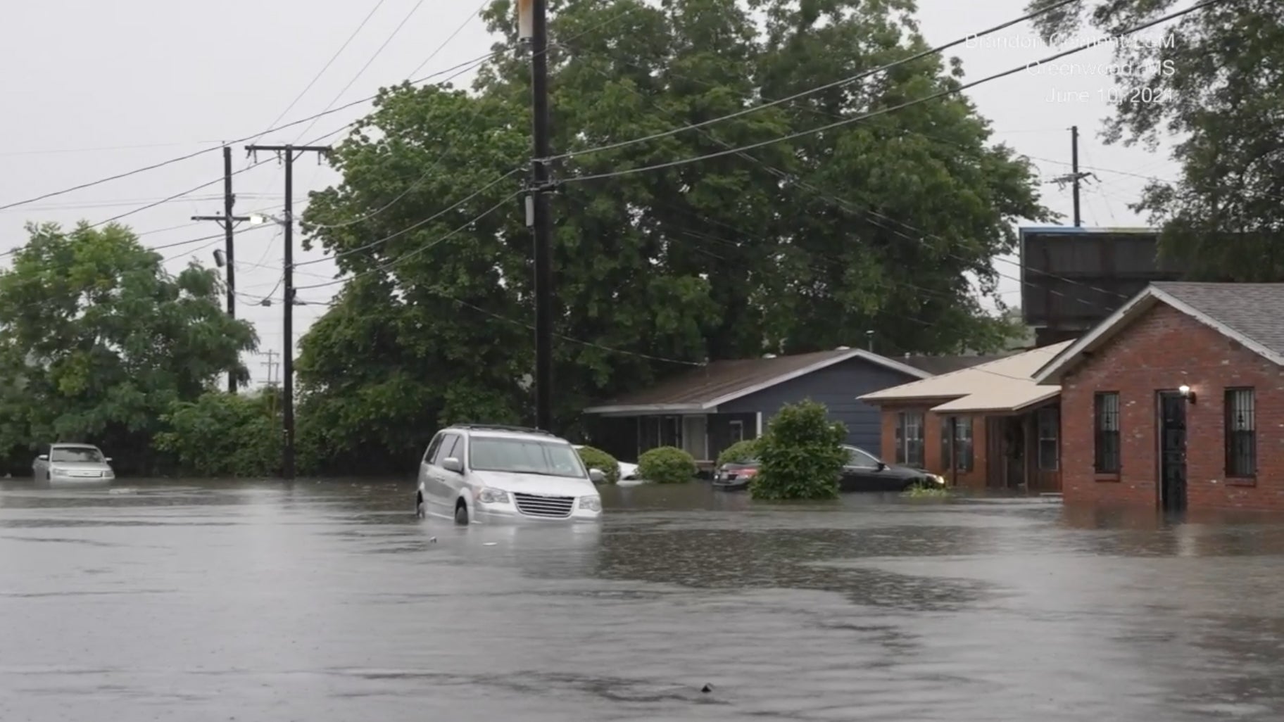 Homes, Farmland Flooded as Nearly 20 Inches of Rain Falls Across Parts