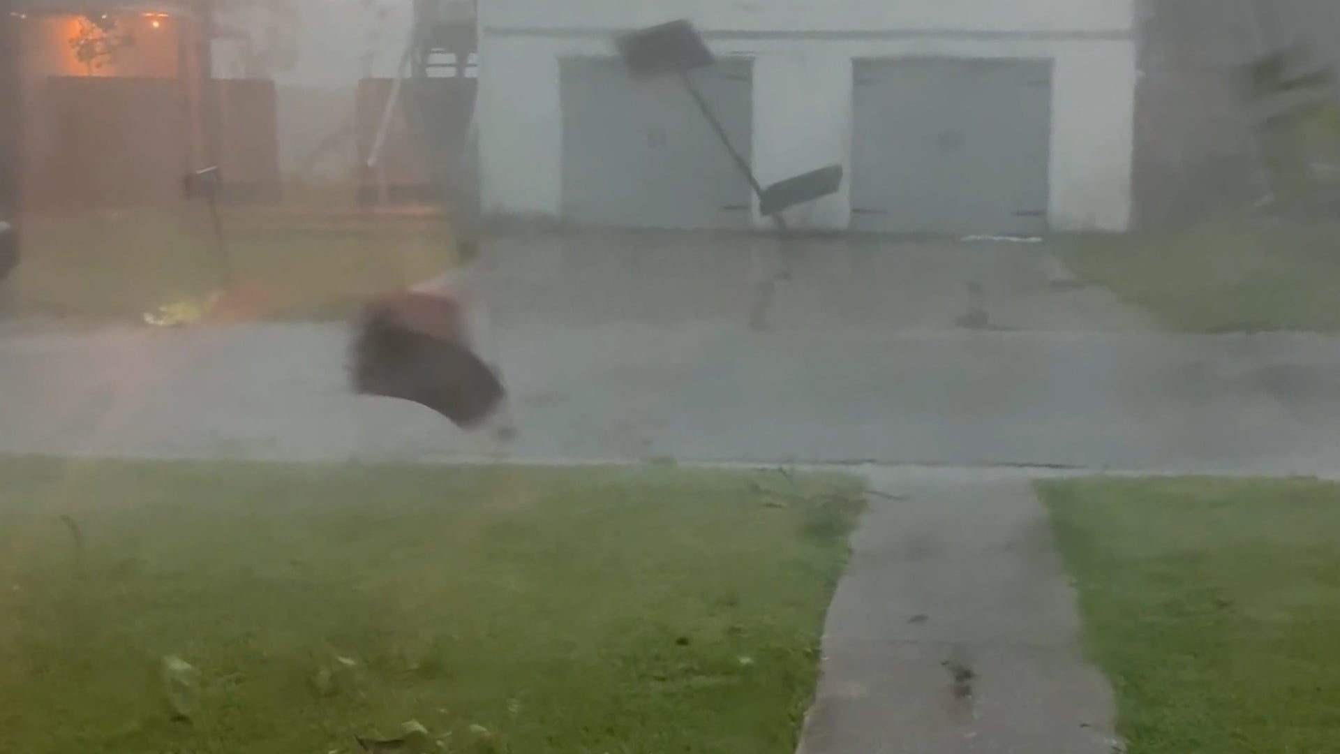 &lsquo;Oh My God!&rsquo; Storm Rips Through Louisiana Neighborhood