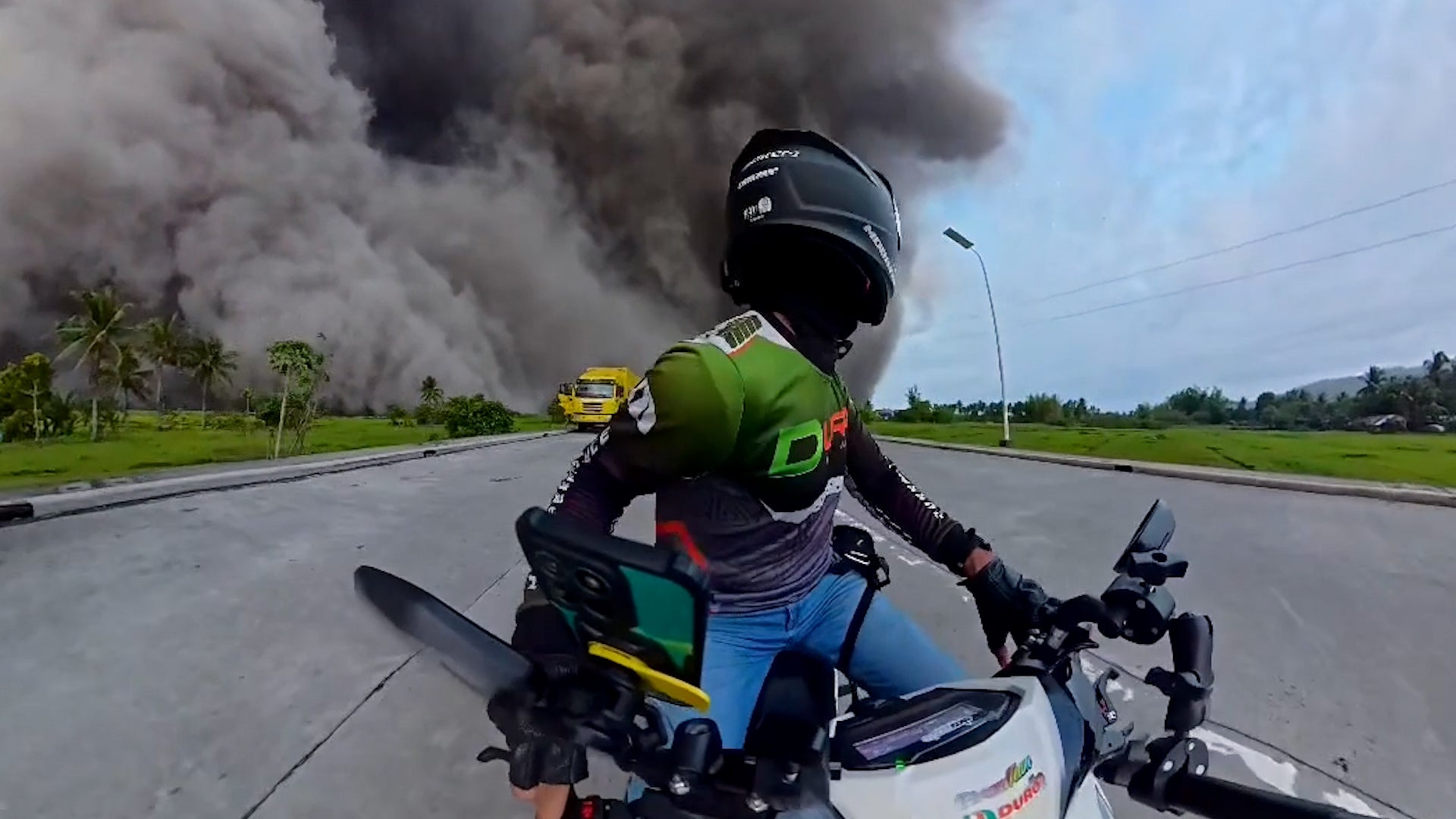 Surprise Volcano Flow Forces Evacuations In Philippines