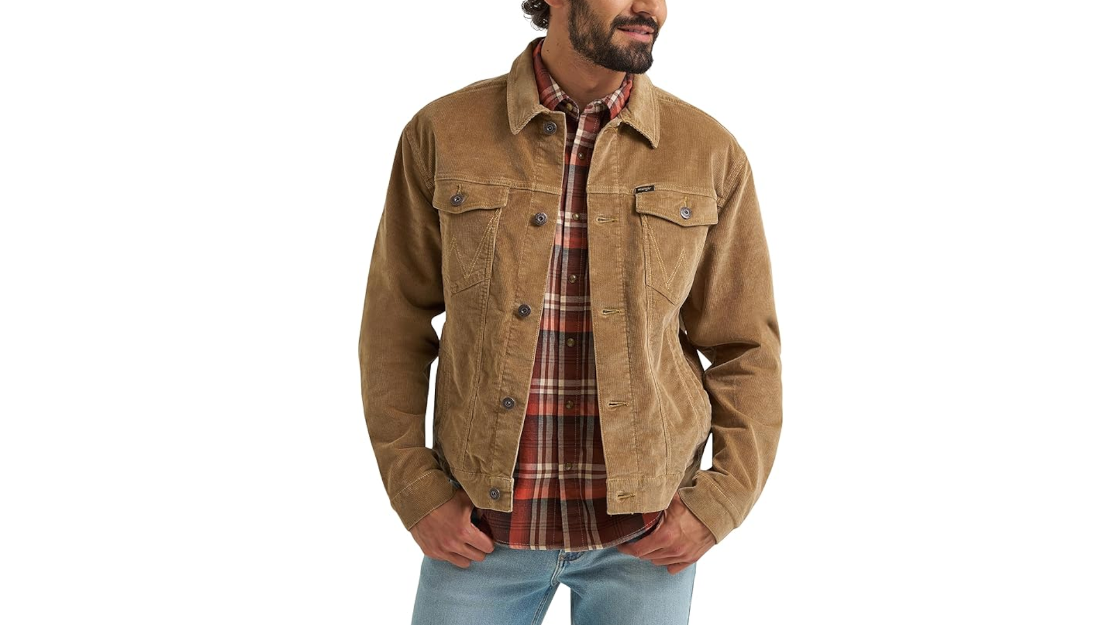 Wrangler Men's Corduroy Trucker Jacket