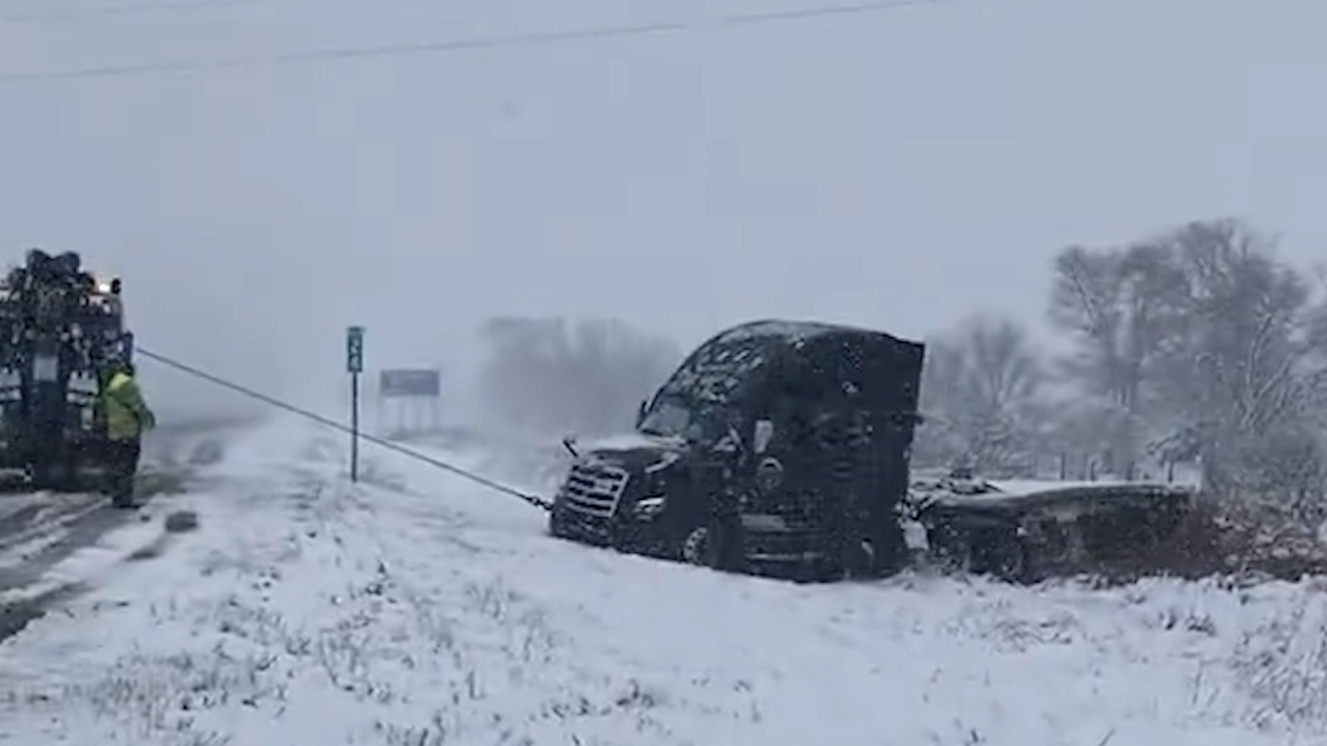 Multiple Crashes, Slippery Mess In Minnesota Spring Snow