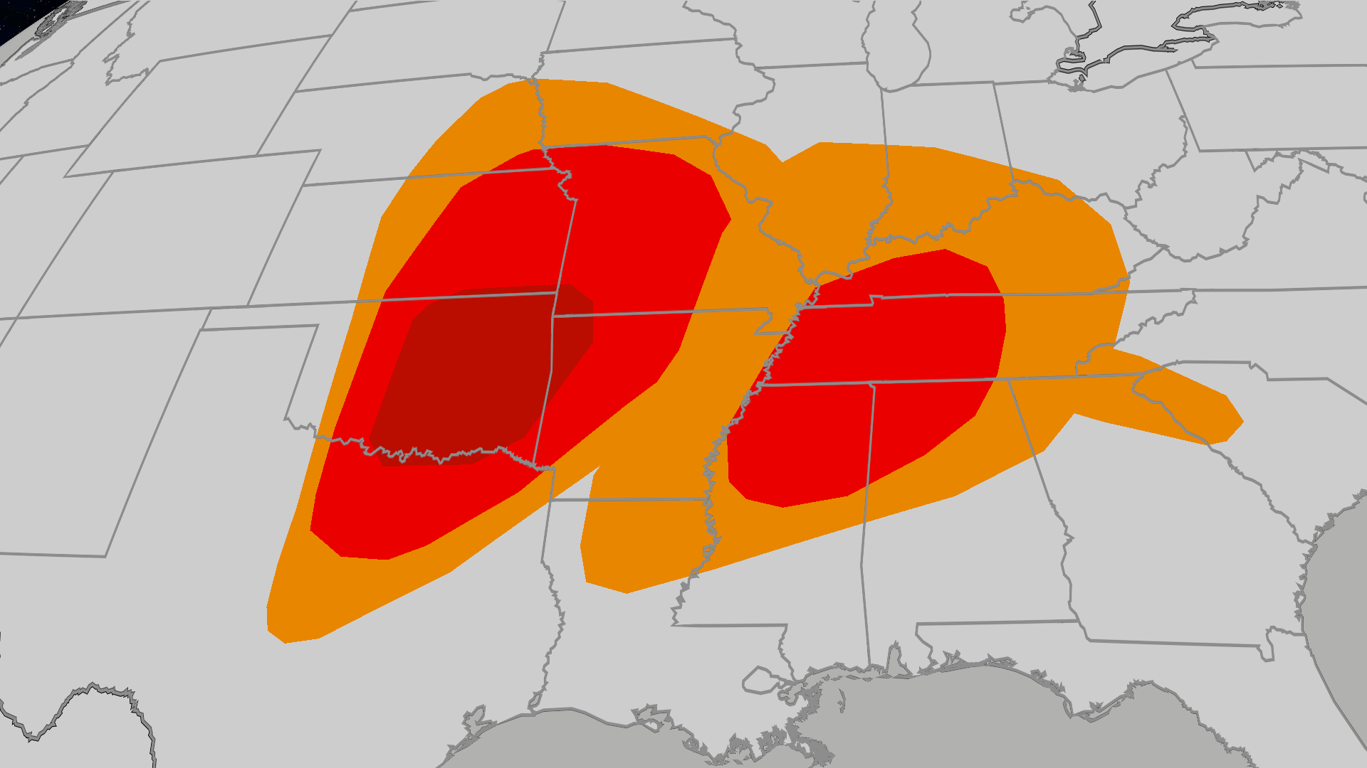 Significant Severe Weather Threat Continues Monday, Tuesday