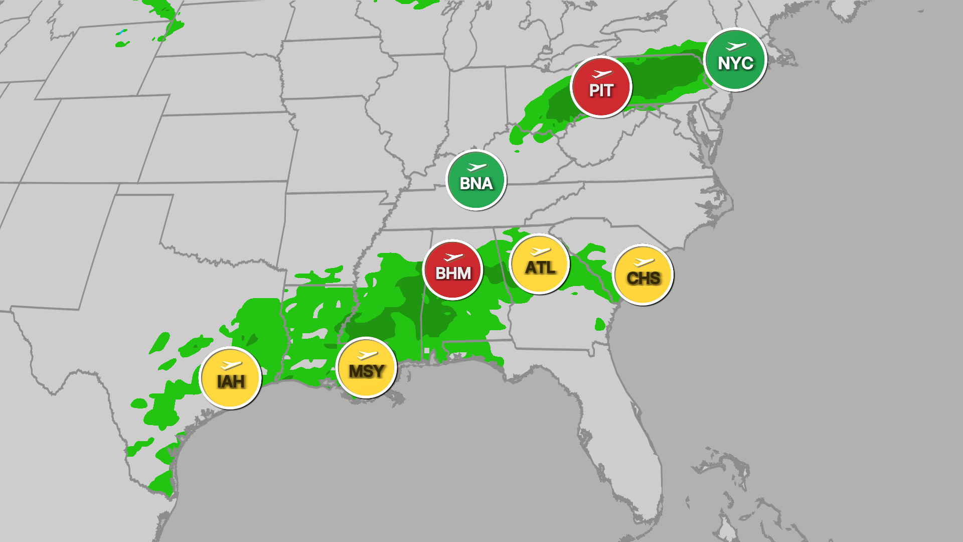 Mother&rsquo;s Day Weekend Travel: Where Weather Could Impact Your