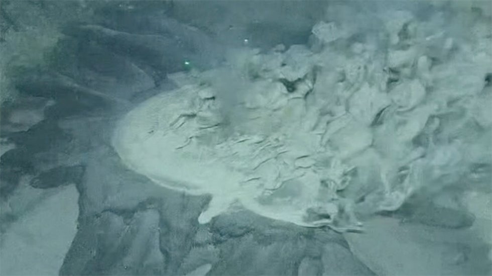 Underwater Volcano Spewing Mud And Methane Discovered