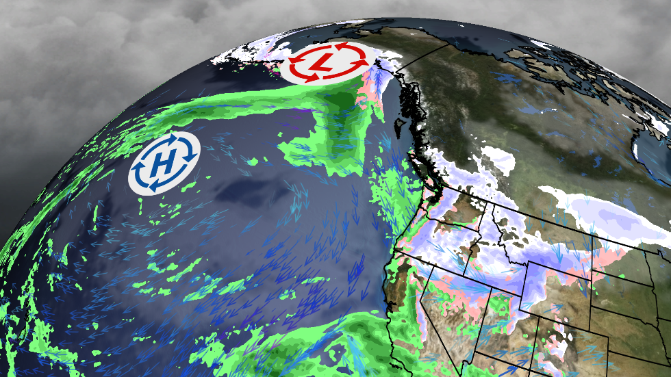 Winter Storm Noor Brining Snow And Rain To The West