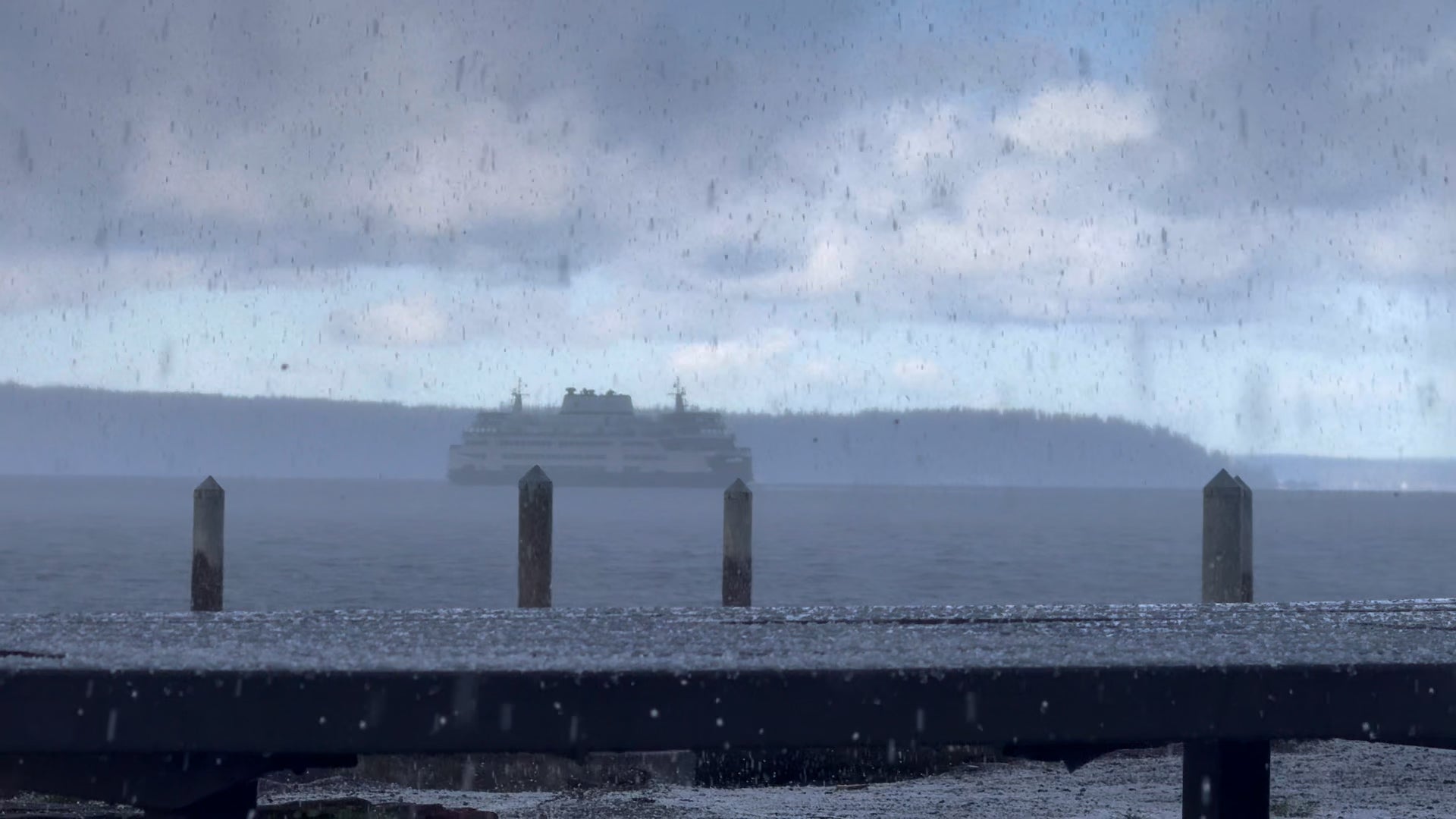 Winter Storm Noor Brings Hail, Snow To Washington