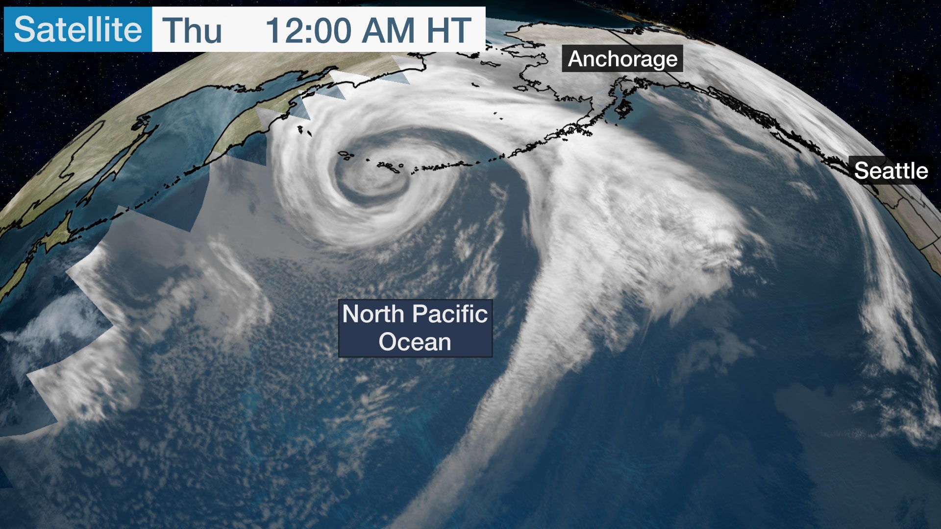 North Pacific Weather Satellite Two Remarkable Storms Are Raging At The Same Time In Different Oceans | The  Weather Channel - Articles From The Weather Channel | Weather.com