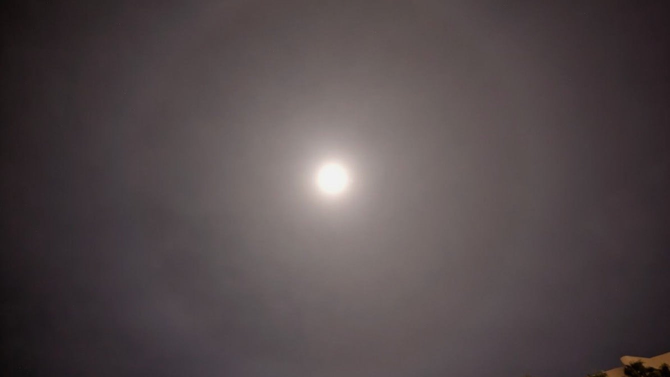 Here's What A Ring Around The Moon Might Mean For Your Weather