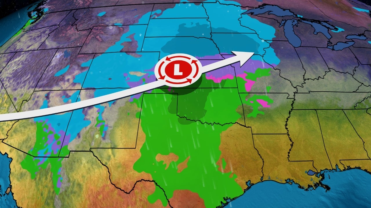 New Year's Week Storm to Spread Rain and Snow From the Southwest to ...