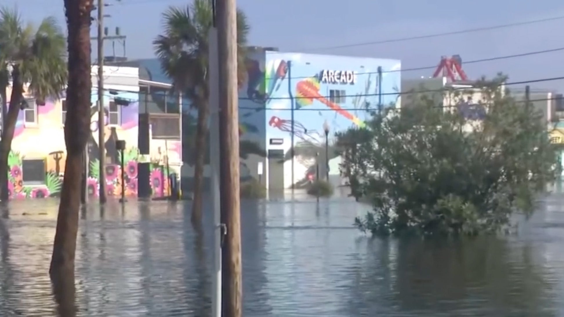 North Carolina Beach Town Flooded
