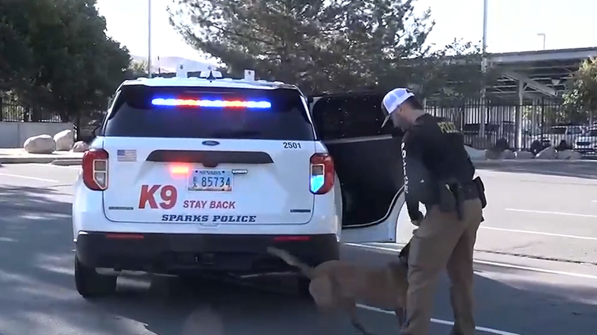 Nevada Police Department Gets New Car To Keep K-9 Safe