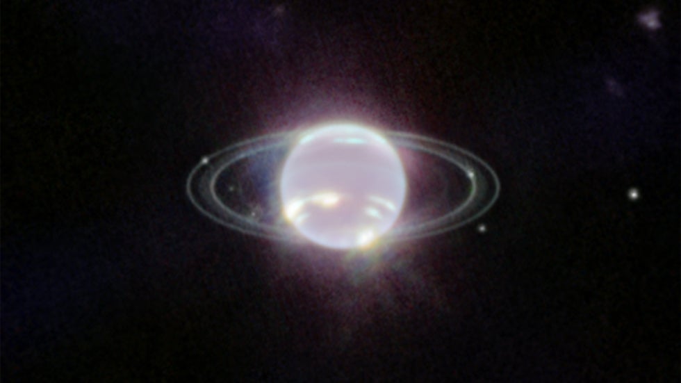 NASA&rsquo;s Webb Telescope Captures Neptune&rsquo;s Rings In Stunning Detail
