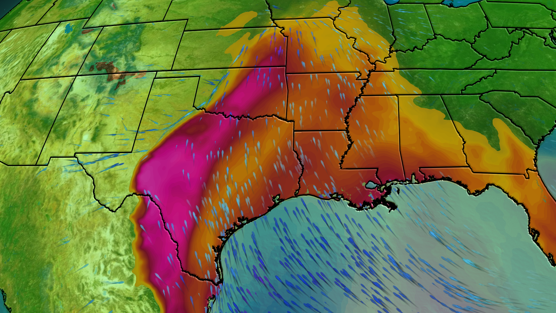 Outbreak Of Severe Storms Possible In Midwest, South Midweek