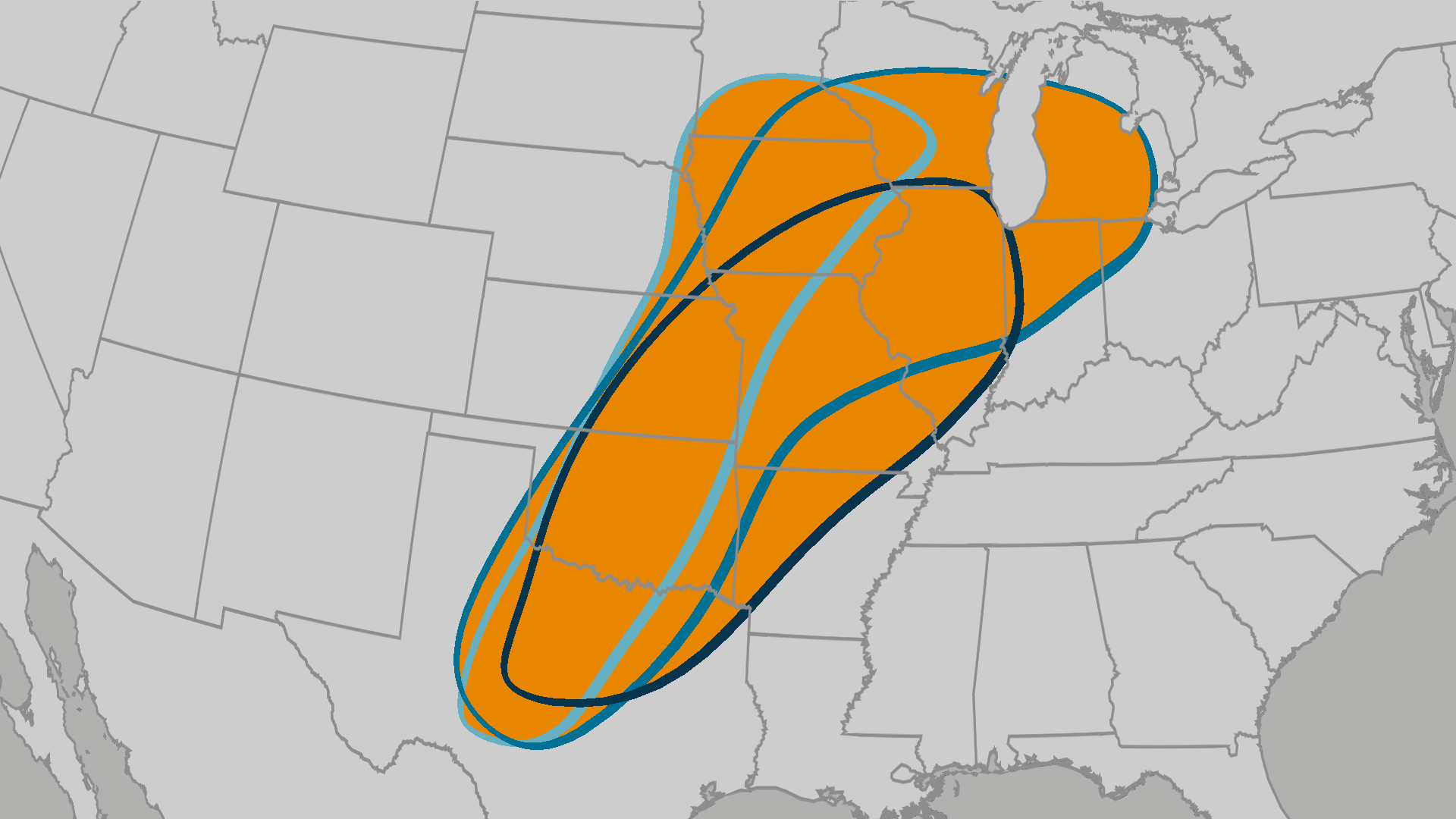 Multiday Severe Risk Spreads To Midwest Starting Monday