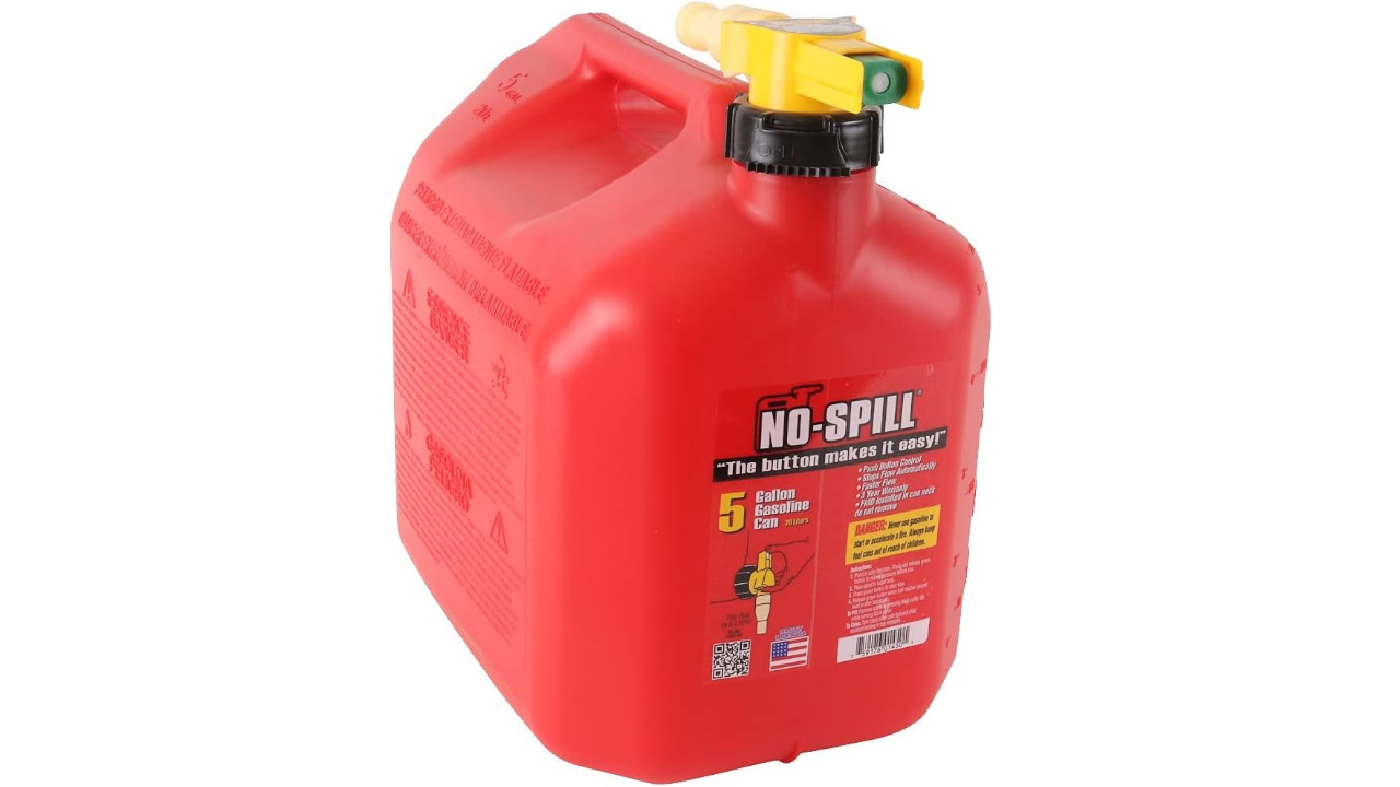5-Gallon Poly Gas Can (CARB Compliant)