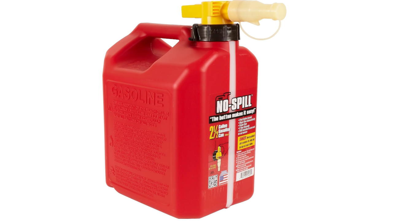 No Spill 1405 2.5 Gallon Gasoline Gas Can
