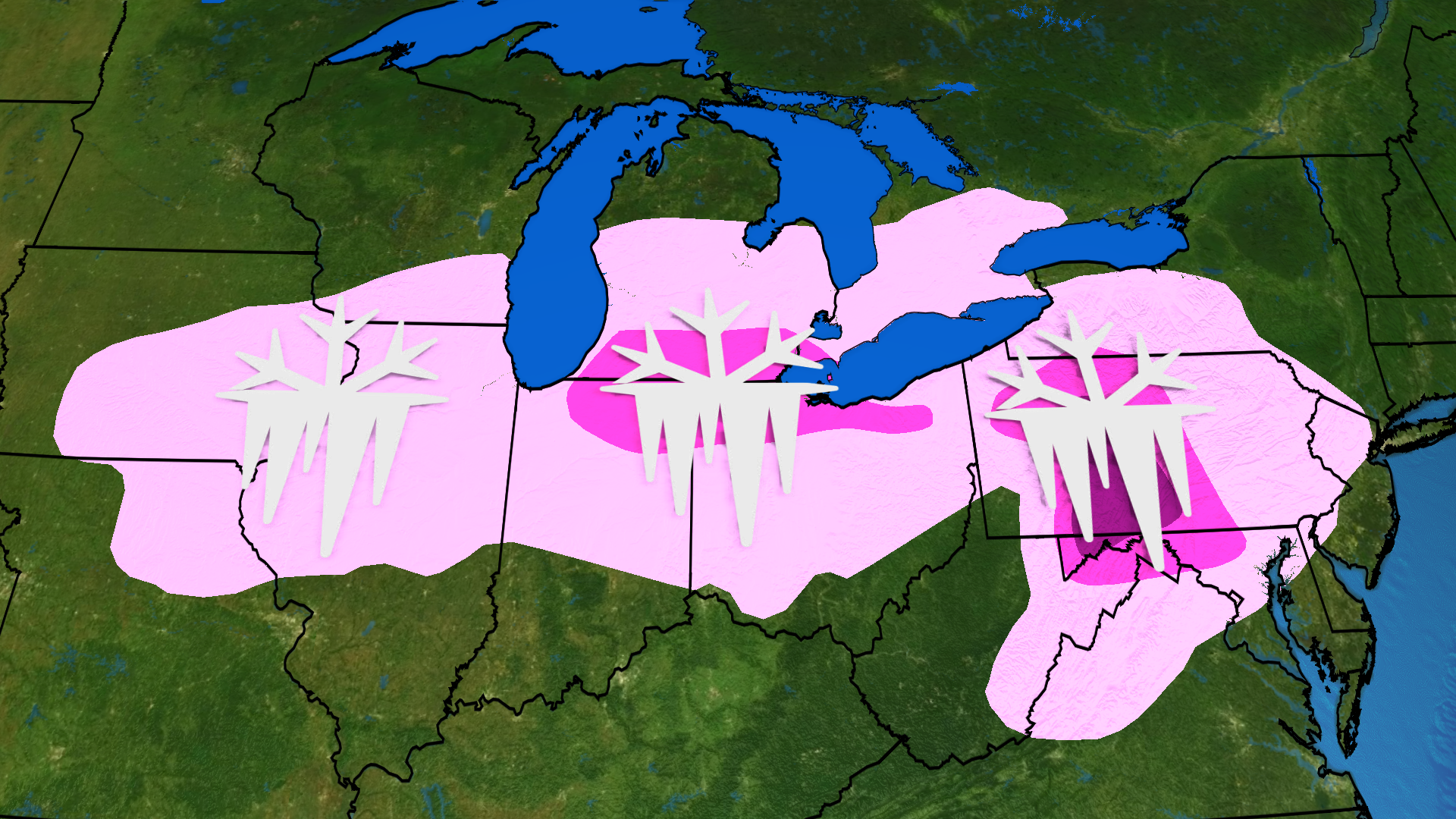 Midwest, Northeast: Parade Of Storms Bring Snow, Ice Threat