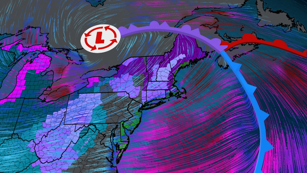 Latest Northeast Forecast For Winter Storm Elliott