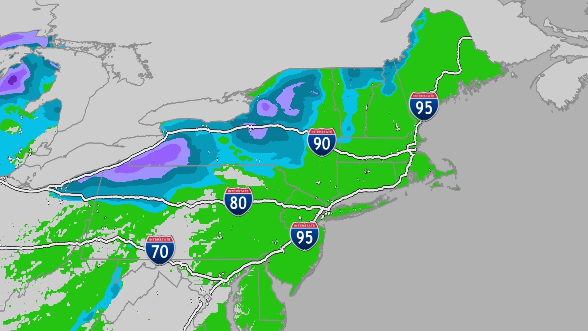Rain, Snow To Delay Holiday Travel Across Northeast, Great Lakes