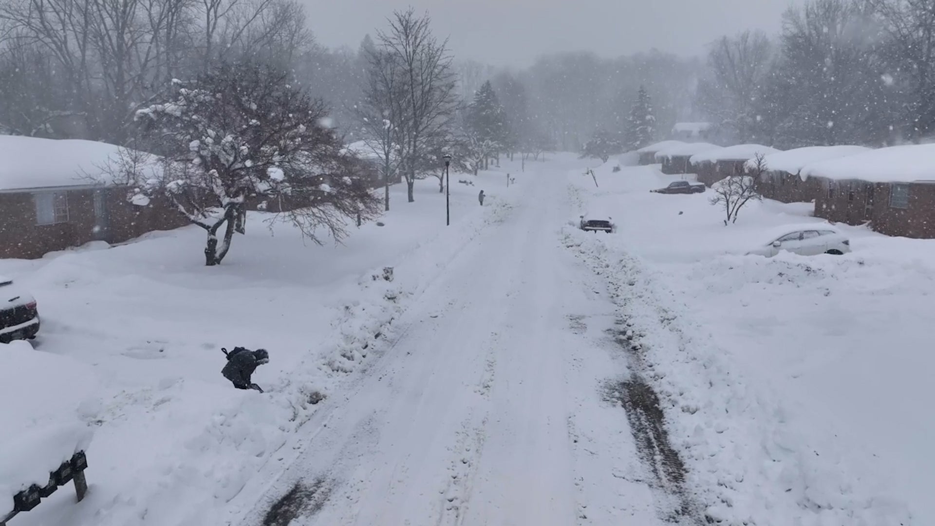 Snow Keeps Coming As Northeast Ohio Digs Out
