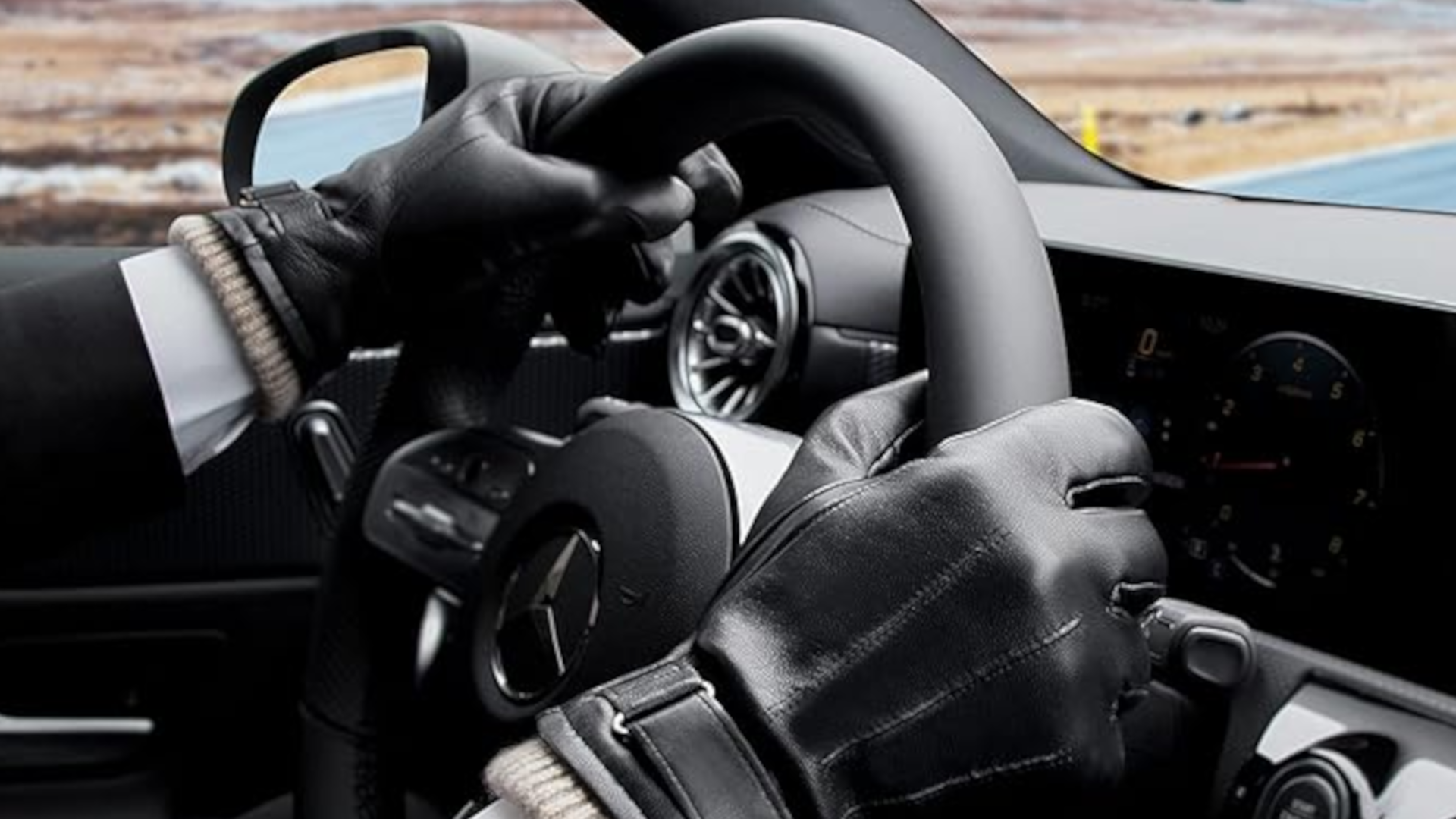 OZERO Men's Winter Leather Gloves HERO-Amazon