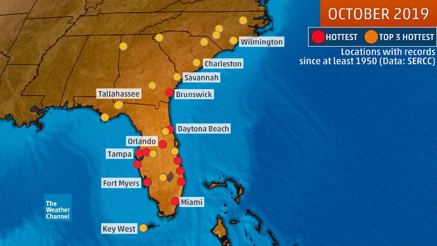 October's Weather Set Records for Heat, Cold, Rain and Snow in the U.S ...