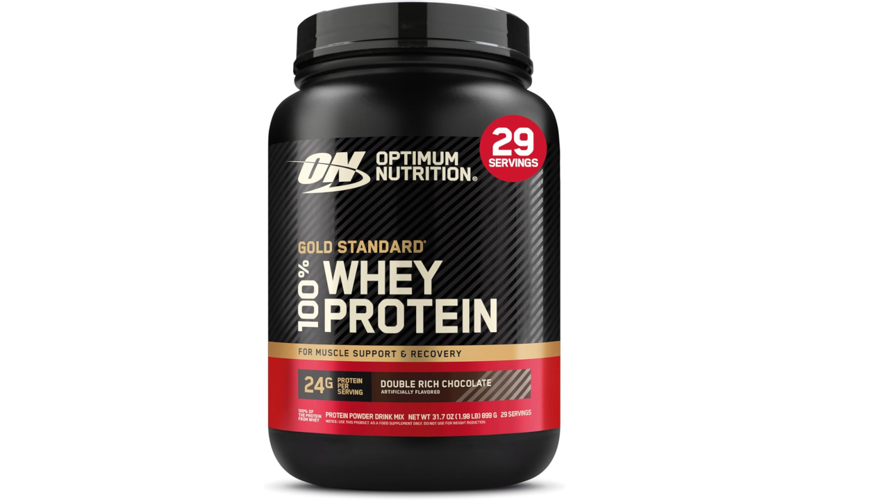 Optimum Nutrition Gold Standard 100% Whey Protein Powder (1.98 lb - 29 Servings)