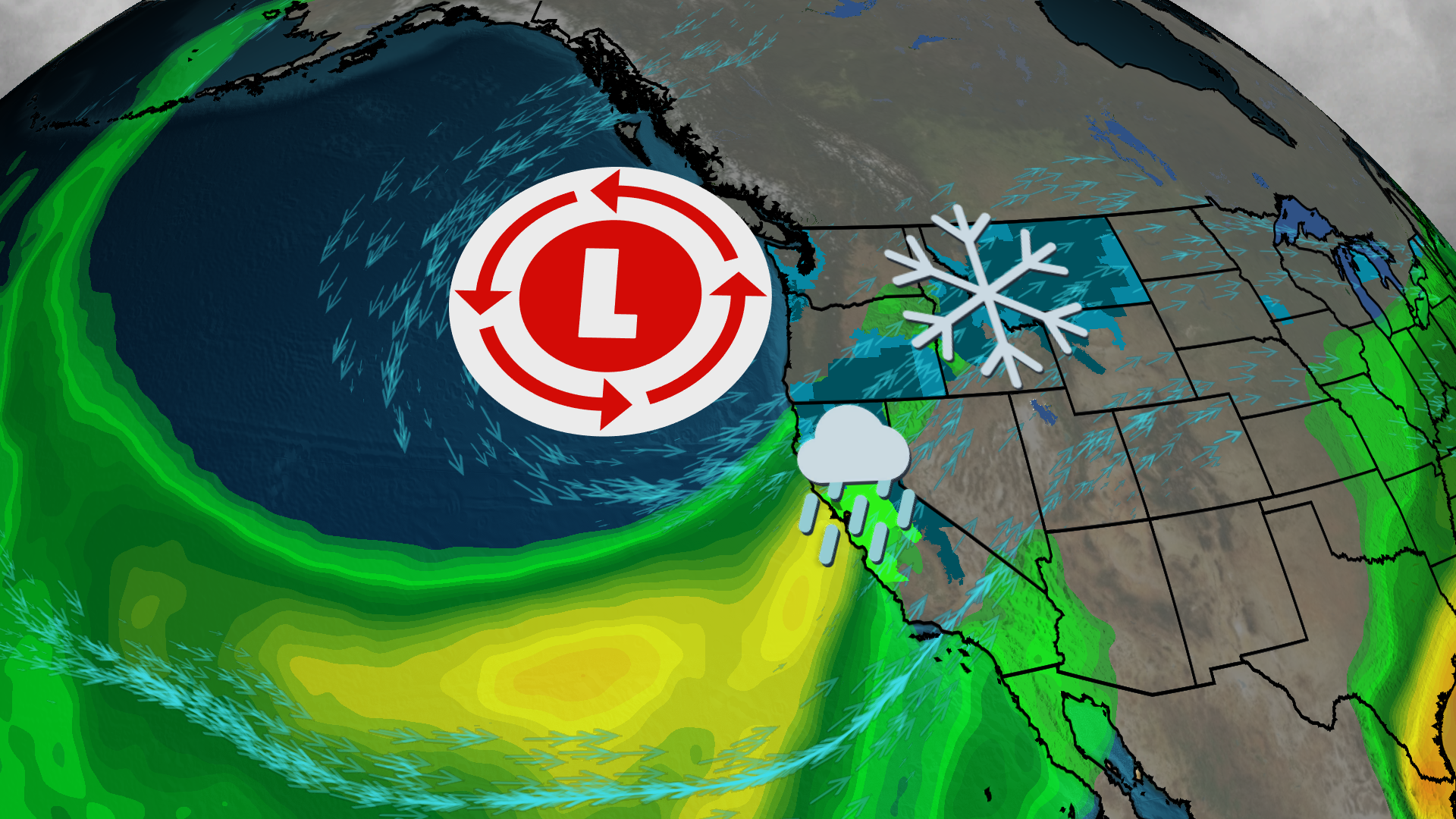 Another Atmospheric River Targets The West; Flooding, Snow
