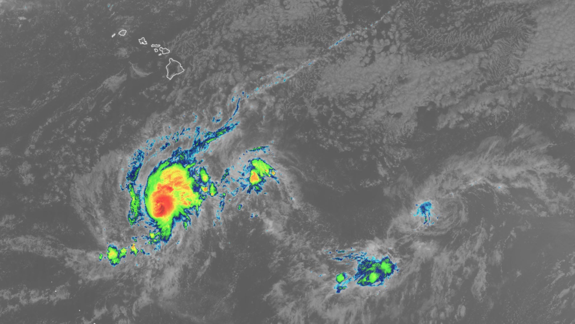 Hurricane Iona, Tropical Storm Keli Develop As Activity Bursts In Central Pacific