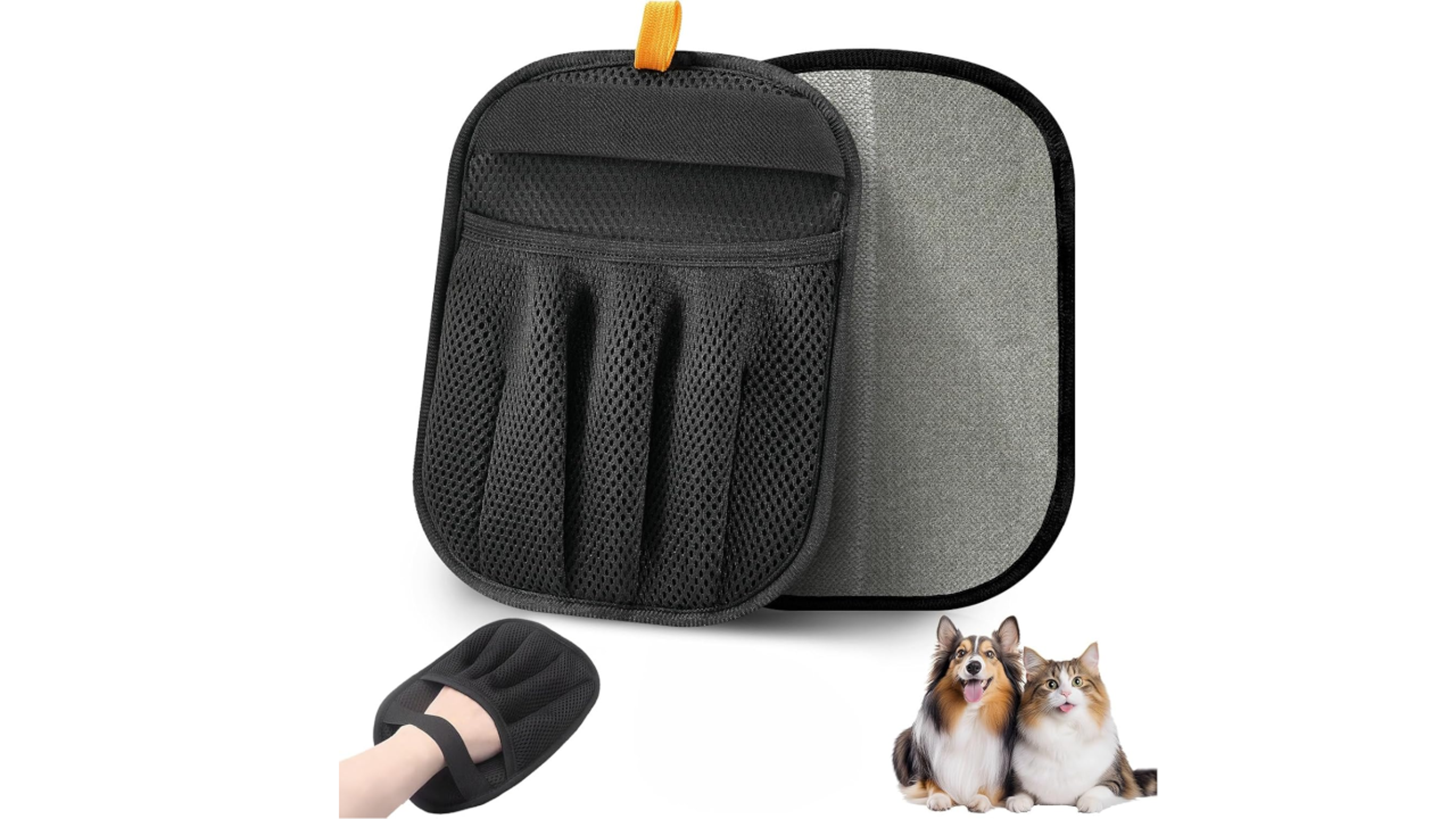 Pet Hair Removal Glove for Cats & Dogs