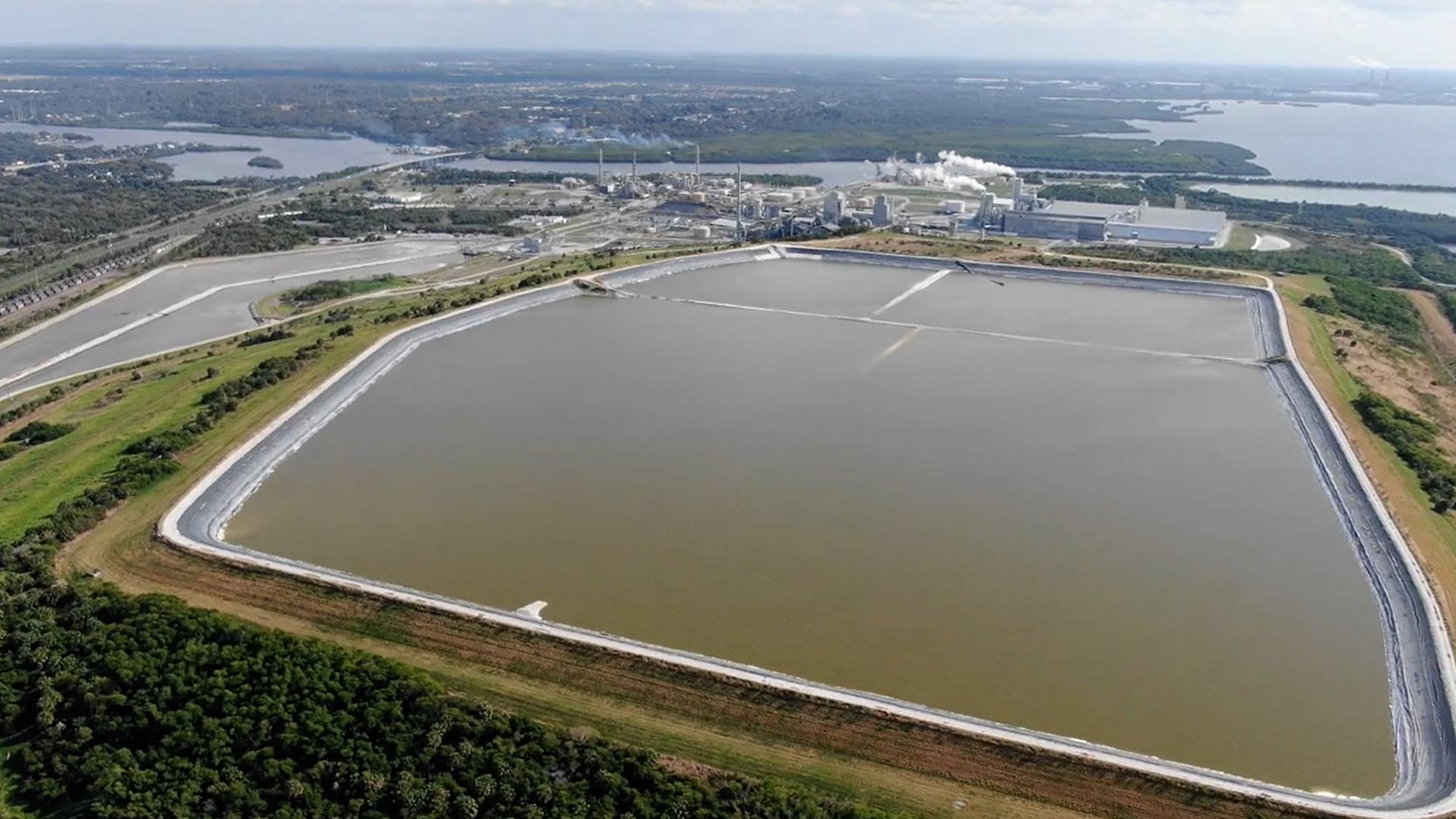 Phosphate Waste Likely Spilled Into Tampa Bay During Milton