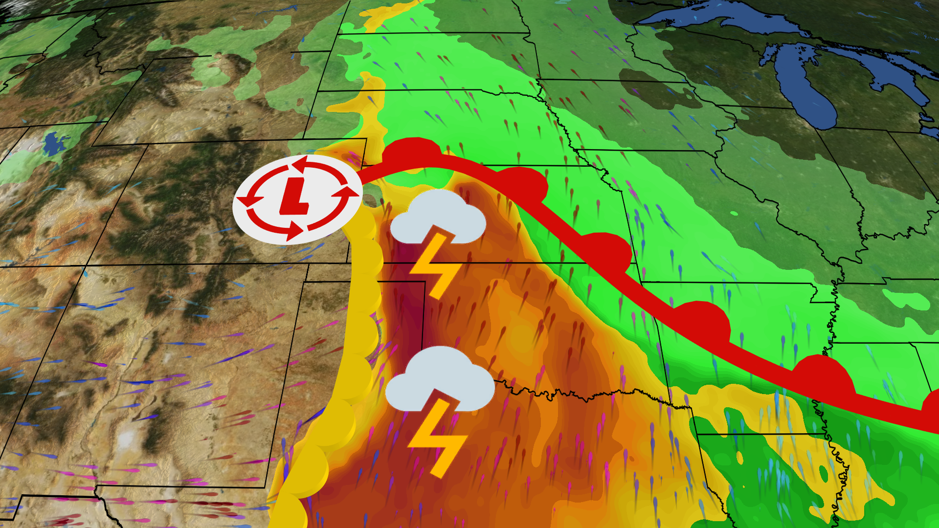 Several Days Of Severe Weather Ahead For Plains, Midwest