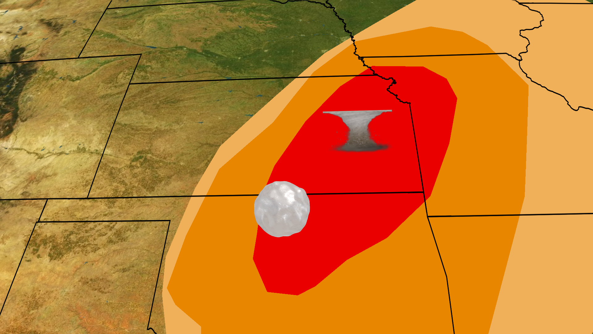 Pre-Halloween Severe Storms Threaten Plains, Midwest