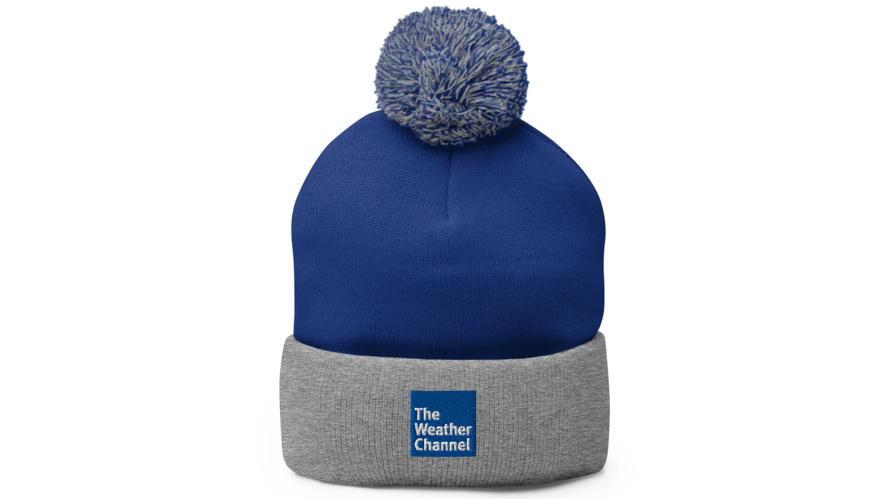 The Weather Channel Pom-Pom Beanie