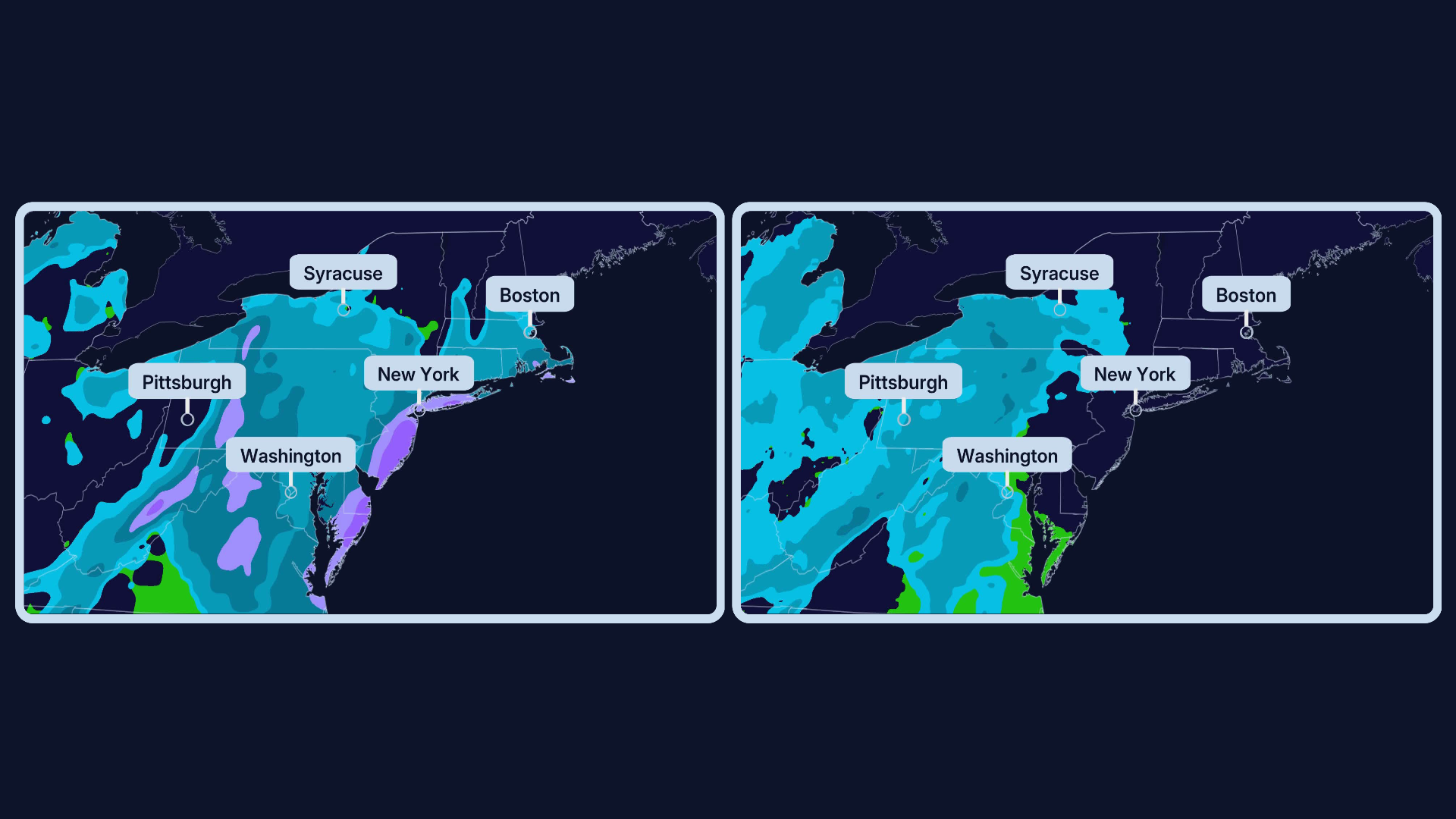 Model Comparison For Potential East Coast Storm - Videos from The ...