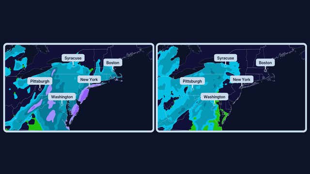 Weather Models Comparison Model Comparison For Potential East Coast Storm - Videos from The ...